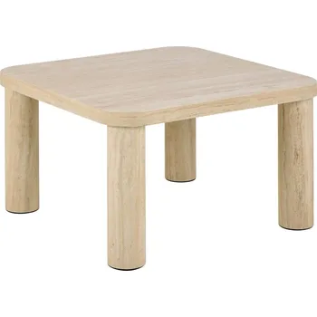 Konferenční stolek Konferenční stolek Solano 60 cm béžový travertin