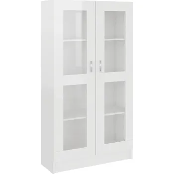 Komoda Skříňka/Komoda bílý lesk 150 x 82,5 x 30,5 cm VidaXL