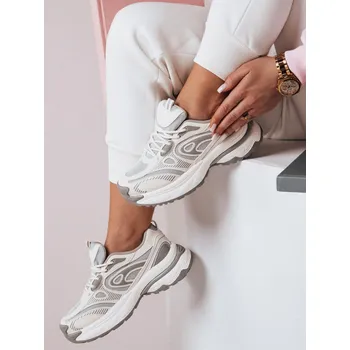 Dámské polobotky Dámská sportovní obuv AIRBOOS na platformě šedá FashionStreet ZY0599 40