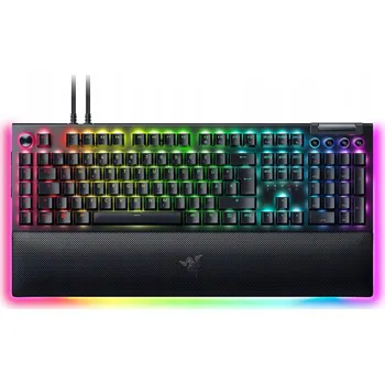 Klávesnice Razer BlackWidow V4 Pro Herní klávesnice USB QWERTZ Německá Černá