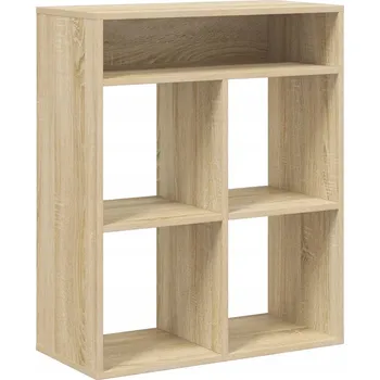 Knihovna Regál na knihy dub sonoma 80x35x76 cm, dřevotříska