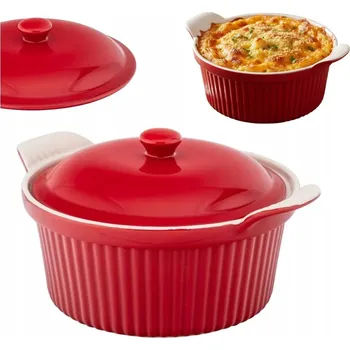 Keramická zapékací mísa s víkem Altom Design Red Chilli 2,2 L