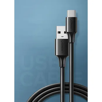 Datový kabel Kabel Ugreen USB - USB typ C 1,5 m černý