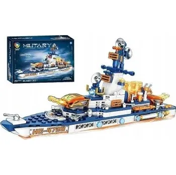 ostatní stavebnice Stavebnice Adar Válečná loď 393 dílků