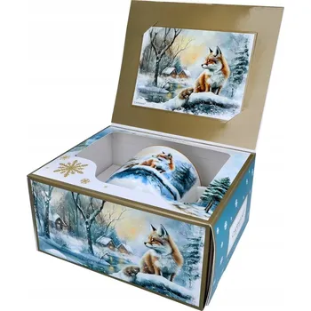 Hrnek Carmani Vánoční porcelán 470 ml