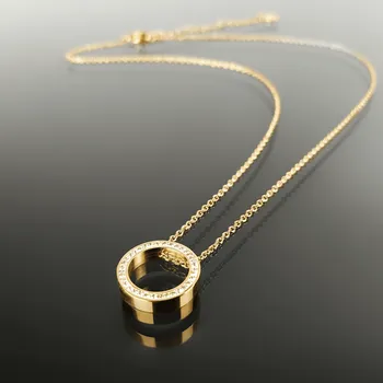 Náhrdelník Náhrdelník Navždy z pozlacené oceli č. 1760