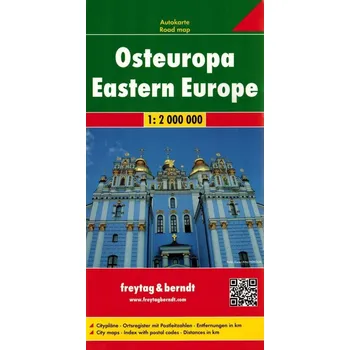 Europa Wschodnia mapa 1:2 000 000 Kolektiv autorů