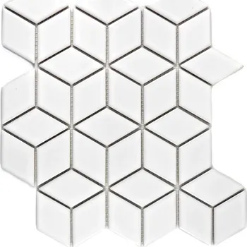 Obklad Keramická mozaika WzorcowniaStudio 26,6 x 30,5 cm bílá