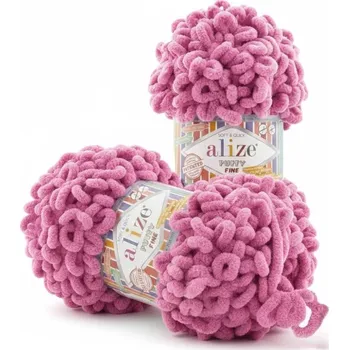 Alize Puffy fine 178 – růžová