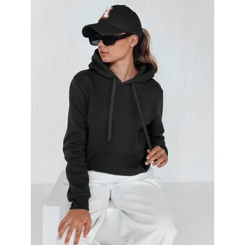 Dámská mikina Dámská mikina s kapucí BASIC černá BY0158 L