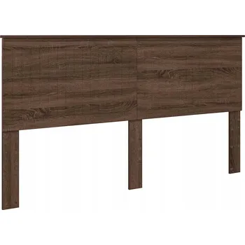 Čelo postele hnědý dub 180 cm Materiál: dřevotříska