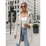 Dámská přechodná bunda parka béžová FashionStreet TY5557 S