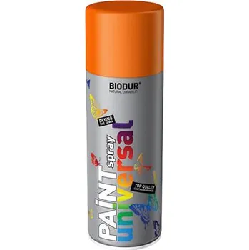 Barva ve spreji BIODUR Email Oranžová pravá RAL 2004 400ml