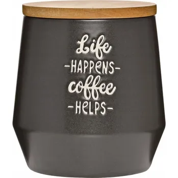 Dóza na potraviny Kuchyňská dóza 0,5 l černá