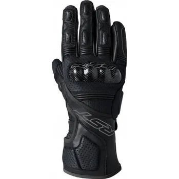 Moto rukavice KOŽENÉ RUKAVICE RST FULCRUM CE ŠEDO/ČERNÉ/ČERNÉ M (3179)