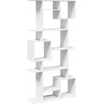 Knihovna Regál, bílý, 92x29x188 cm, dřevotřískový materiál