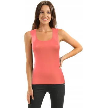 Dámské tričko Sesto Senso Tričko dámská KIKA viskózová na ramínka Living Koral L