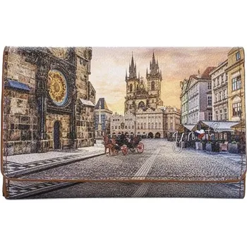 Peněženka Dámská peněženka s motivem Prahy Ynot, střední velikost