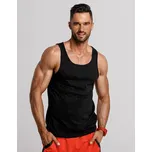 Pánské tílko bez potisku černé FashionStreet RX3495 XL