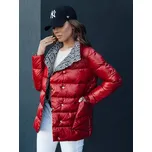Dámská prošívaná přechodná bunda DELSY červená FashionStreet TY4417 S