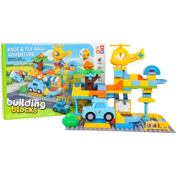 ostatní stavebnice Sada Velkých Kostek Policejní Stanice 93 dílů