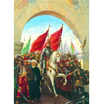 Dětské zboží ANATOLIAN Puzzle Dobytí Istanbulu 1000 dílků - VÝPRODEJ