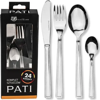 Příbor Příbory Sada 24 ks pro 6 osob PATI + DÁRKOVÁ KRABIČKA, LESK KARL HAUSMANN
