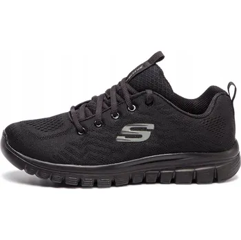 Dámské tenisky Dámské boty Skechers 12615BBK GRACEFUL GET CONNECTED Černé 38,5
