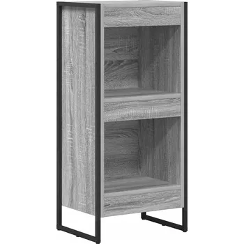 Knihovna Skříň na knihy Šedá Sonoma 80 x 30 x 155 cm