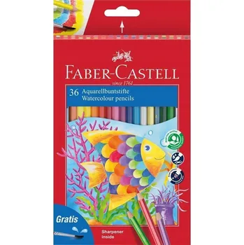 Pastelka Akvarelové Pastelky Faber-Castell 36 ks