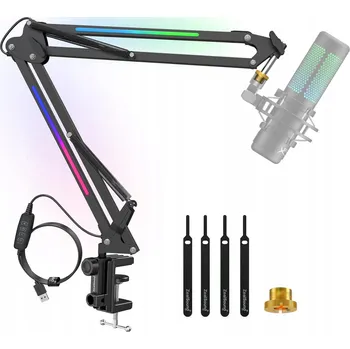 Mikrofon Stolní držák/rameno pro mikrofon ZealSound HT-35