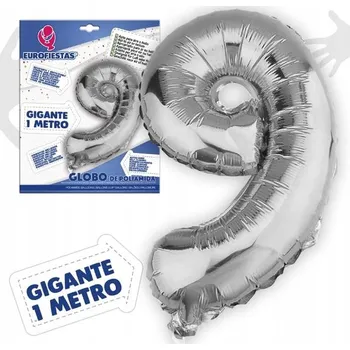 Balónek Ouda Party - Digitální balónek 1M ve stříbrné barvě