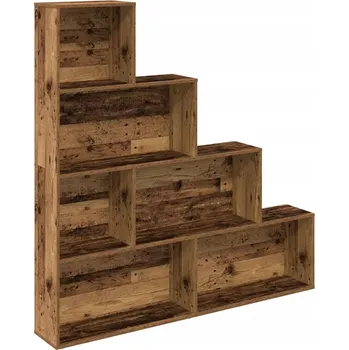 Knihovna Police dřevotřísková deska VidaXL 157 x 24 cm retro dřevo