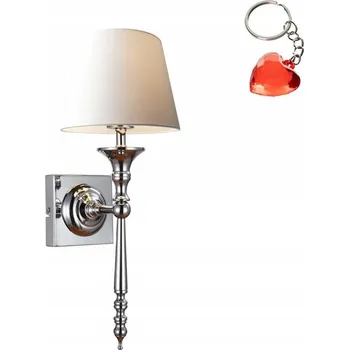 Nástěnné svítidlo Nástěnné svítidlo Zuma Line bílé, stříbrné E27 60 W