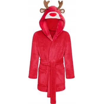 Dívčí župan DĚTSKÝ ŽUPAN S KAPUCÍ SOBÍK L 130