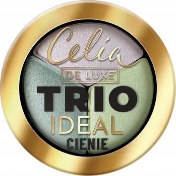 Přípravek na oči CELIA Lisované oční stíny - De Luxe Trio Ideal - 302