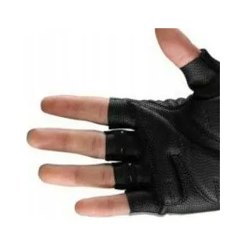 Cyklistické rukavice CYKLISTICKÉ RUKAVICE BEZ PRSTŮ VELIKOST XL ČERNÉ