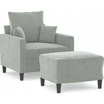 Křeslo Křeslo tradičního stylu VidaXL šedé