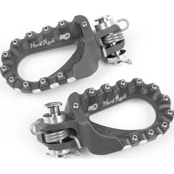 Nářadí na motocykly S3 Hard Rock Enduro stupačky hliníkové titanové ESK-494-T