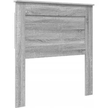 Čelo postele s čelo Šedá Sonoma 90 cm kompozitní dřevo