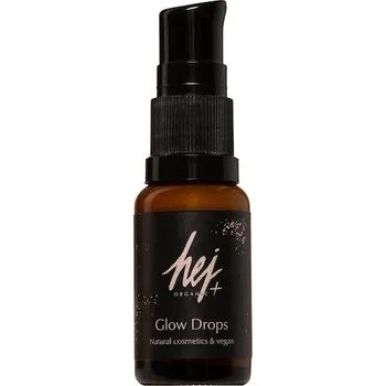 Pleťové sérum Hej Organic Glow Drops rozjasňovací kapky 14 ml