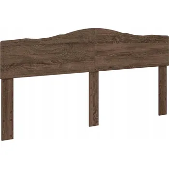 Čelo postele s čelo Hnědý dub 180 cm Kompozitní dřevo