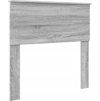 Čelo postele s čelo Šedá Sonoma 75 cm Kompozitní dřevo