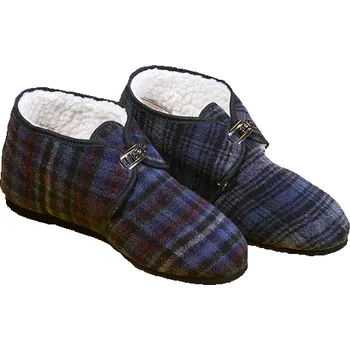 Pánské pantofle DEMAR Pánské bačkory na přezku s kožíškem 773 Velikost: 42