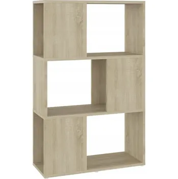 Knihovna Regál na knihy/přepážka, dub sonoma, 60x24x