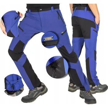 Pánské kalhoty Pánské TREKINGOVÉ kalhoty TURISTICKÉ trekingové tmavě modré 42 M FIRI