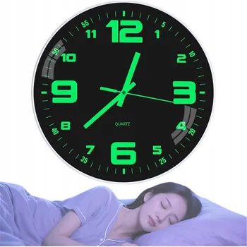 Hodiny Nástěnné hodiny Bedee černé 30 cm