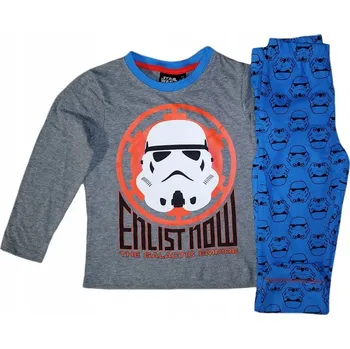 Pyžamo STAR WARS HVĚZDNÉ VÁLKY dětské chlapecké pyžamo STORMTROOPER 116