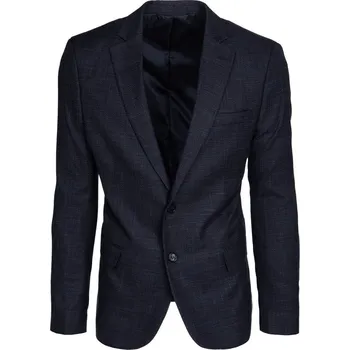 Pánské sako Pánské jednořadové sako v tmavě modré barvě FashionStreet MX0620 185