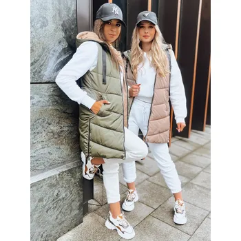 Dámská vesta Dámská zelená oboustranná vesta ONADE FashionStreet TY3724 XXL